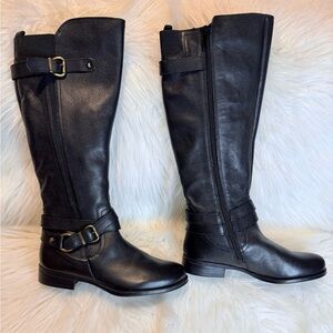 Naturalizer Black Over the Knee Boots